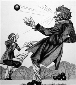 Strange Duels art by Richard Hook