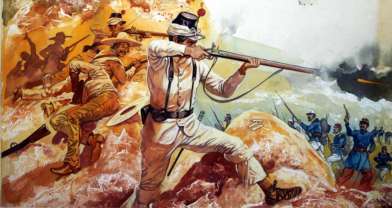 Bandit Country - Mexico Under Maximilian art by Gerry Embleton