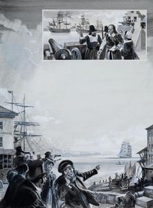 The Merchant Seamen art by Andrew Howat