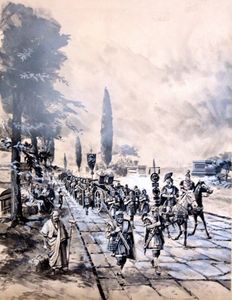 A Roman Legion art by Barrie Linklater