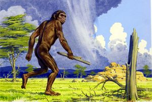 Ape Man art by Bernard Long