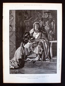 Cleopatra: Amenemhat art by Richard Caton Woodville Jr