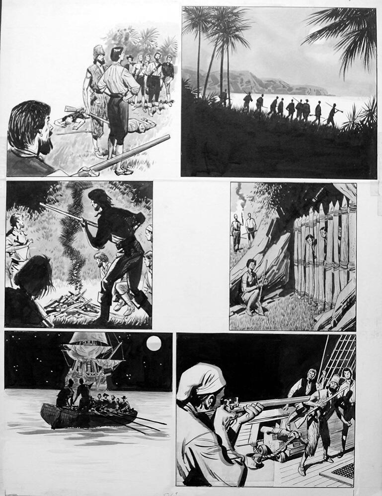 second image art by Colin Merrett