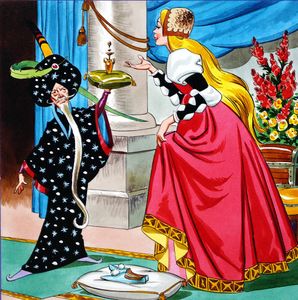 Princess Marigold: Beware of Magicians Bearing Gifts art by Nadir Quinto