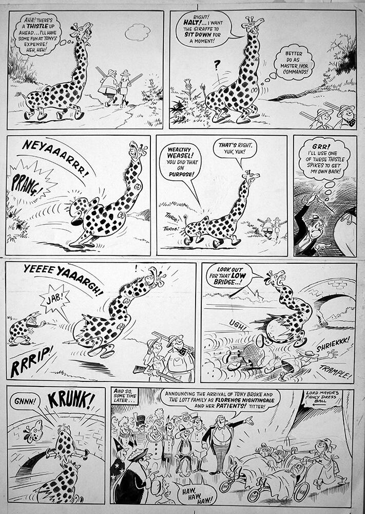 2nd page art by Reg Parlett
