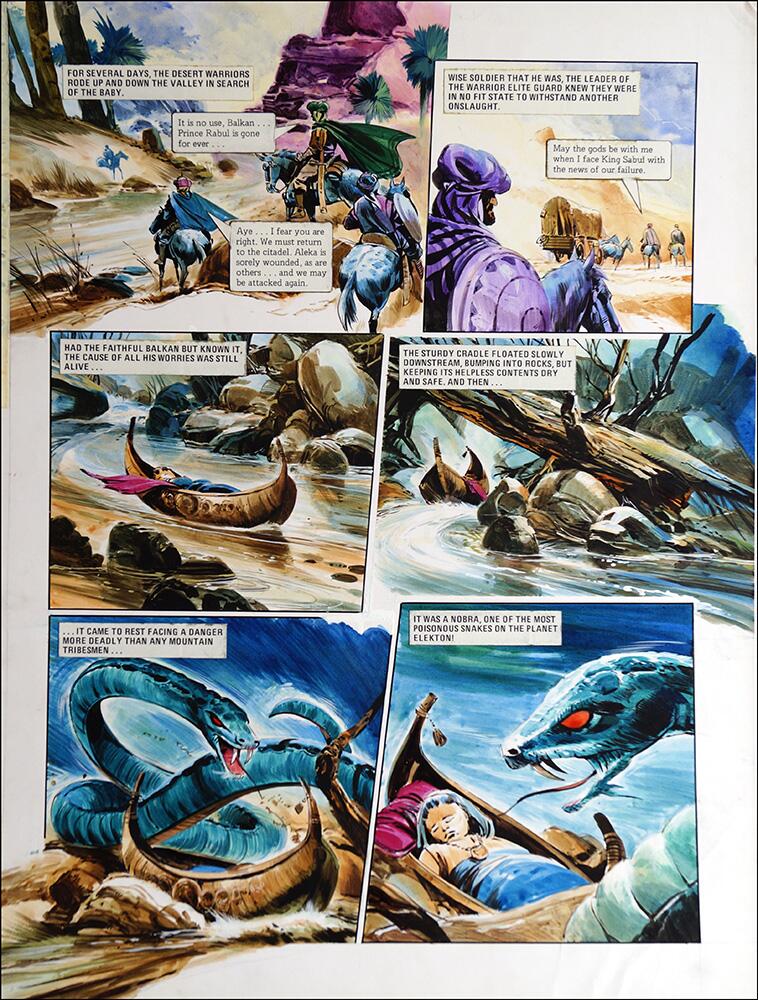 Second Page art by Gerry Wood