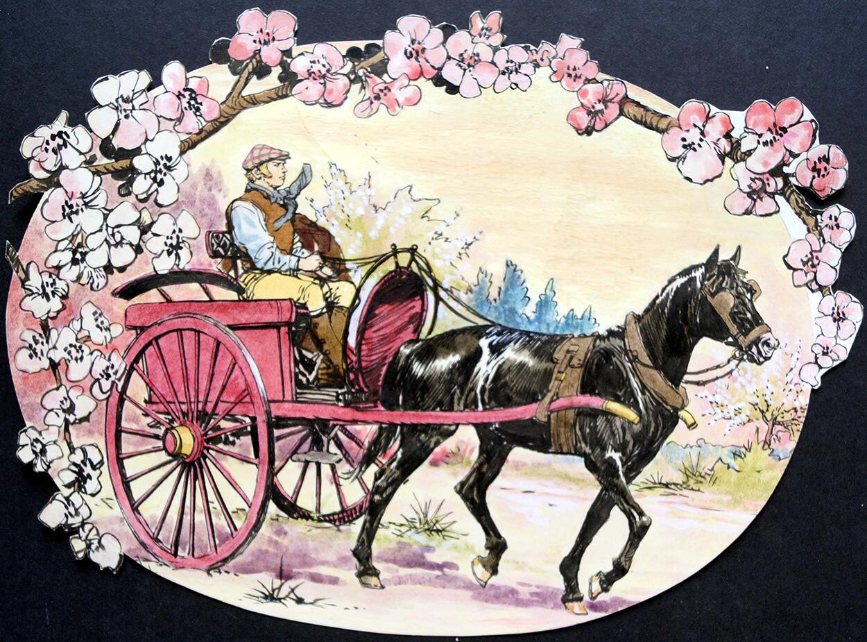 Black Beauty - Rose-Tinted art by Carlos Roume