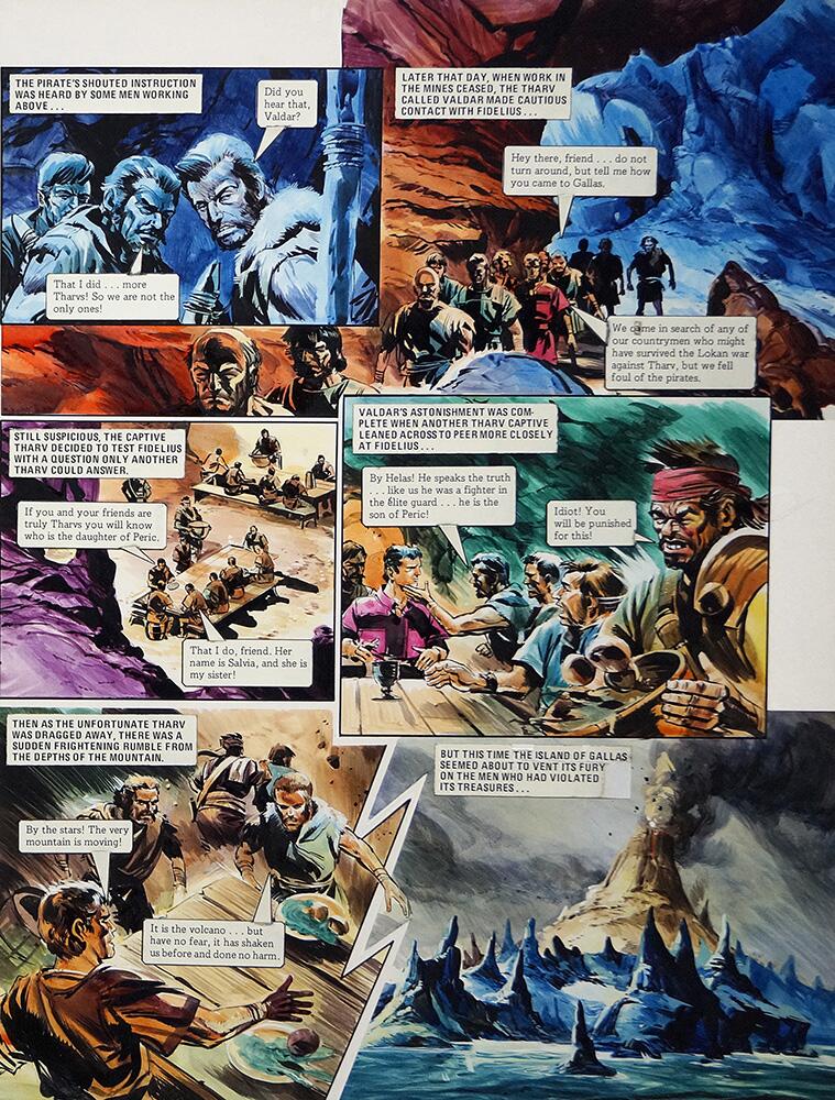 Right Hand Page art by Gerry Wood