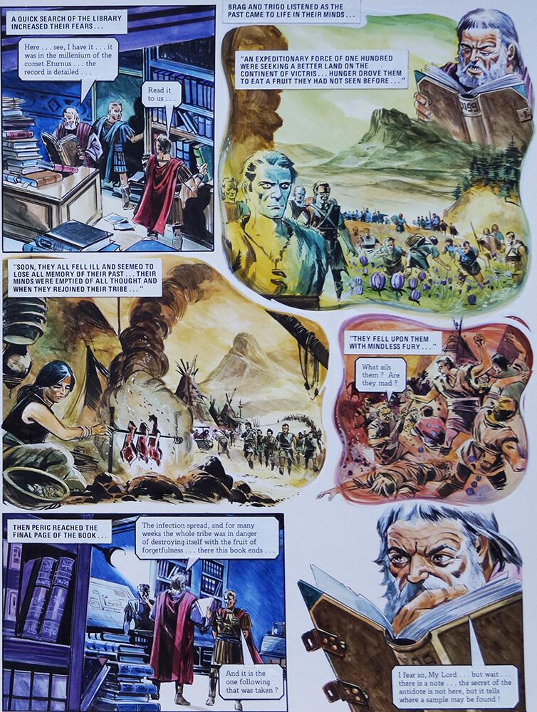 Right Hand Page art by Gerry Wood