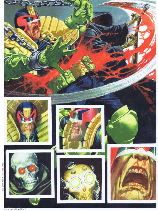 The Art of John M Burns (illustrators Special #8) by Barry Coker, Peter Richardson