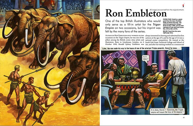 Ron Embleton, The Trigan Empire Artists' Special (Illustrators Special #17)