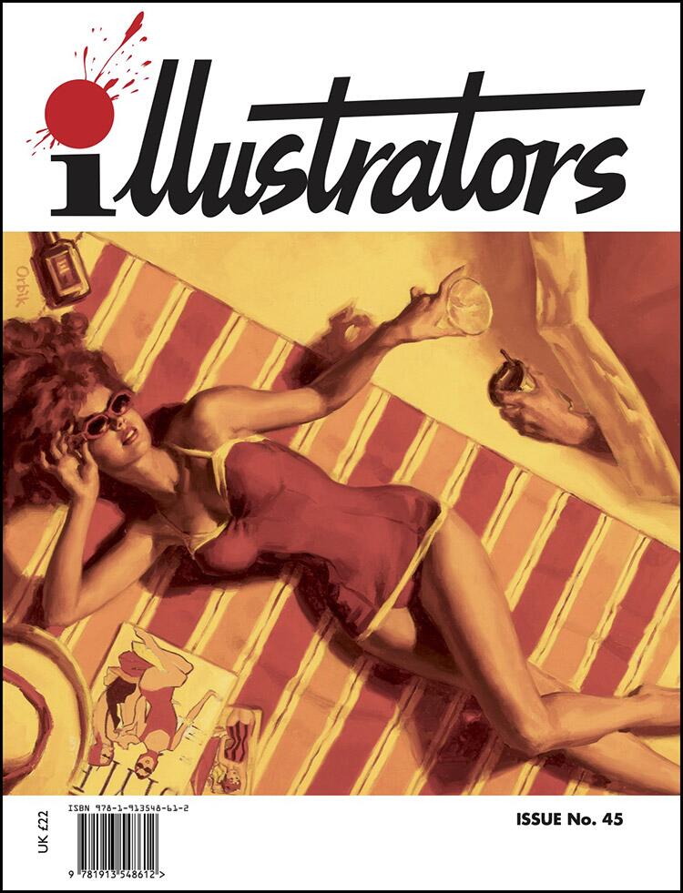 illustrators issue 45 (Frankenstein cover) by Diego Cordoba