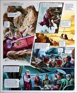 Trigan Empire: Casino (TWO pages) art by Gerry Wood