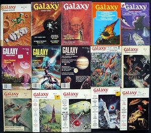 Assorted Sci-Fi Magazines: Collection 3 Galaxy Science Fiction (USA: 15 issues)