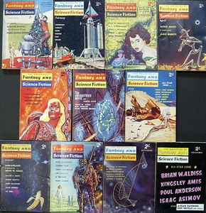 Fantasy and Science Fiction (UK): Volume II, #2 - #12 (1961) (11 issues)