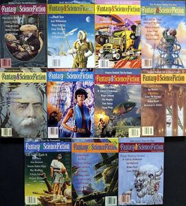 Fantasy & Science Fiction: 1995 (Complete) - Volume 88 & Volume 89 (11 issues)