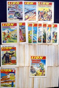 Lion Comics: 1970 - 1974 (64 Issues) by Various