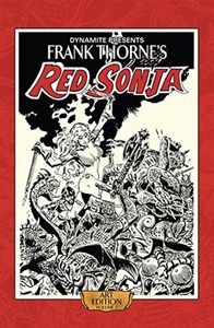 cover, Frank Thorne's Red Sonja: Art Edition Volume 2