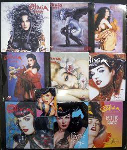 Olivia with Bettie Page: NINE Calendar Bundle 4 by Olivia De Berardinis