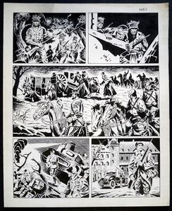 On The Front Line art by Marcos Mateu-Mestre