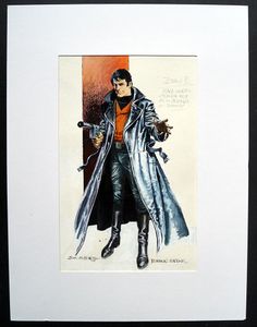 Dominic Fortune art by John M Burns