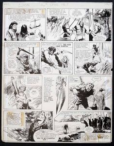 Karl The Viking: 11th February 1961 art by Don Lawrence