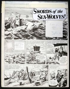 Karl The Viking: 3rd December 1966 art by Don Lawrence