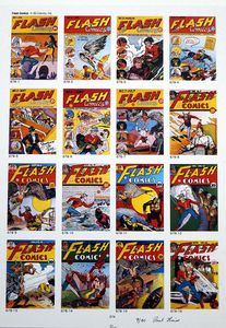 PUBLISHER'S PROOF PAGE: Photo-Journal Guide to Comic Books - Flash 1 - 16 by (Book written by Ernst Gerber with an introduction by Stan Lee)