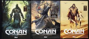 French Conan Le Cimmérien Bundle #2 (3 French editions) by Robert E. Howard, Robin Recht, Christophe Bec, Mathieu Gabella, Julien Blondel,