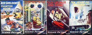 Science Fiction Fortnightly & Science Fiction Monthly (4 ISSUES)
