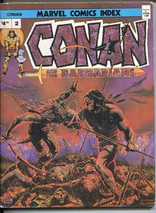Marvel Comics Index 2: Conan and the Barbarians by George Olshevsky