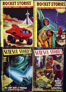 Assorted Sci-Fi Magazines: Selection 11 (USA: 4 issues)