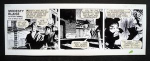 Modesty Blaise Daily Strip #5648 art by Neville Colvin