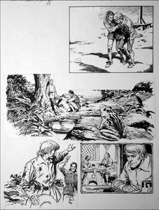 Black Bartlemy's Treasure - Ale (TWO pages) art by Jesus Blasco