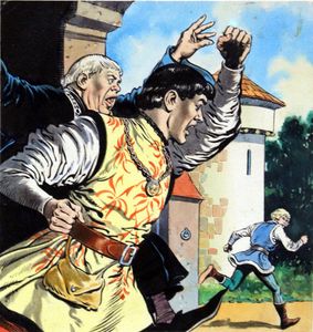 The Dancing Princesses art by Jesus Blasco