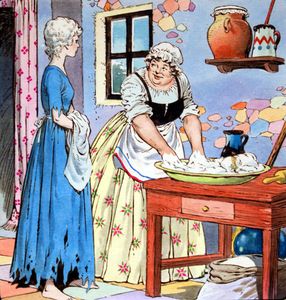 The Donkey Skin: Baking Day art by Jesus Blasco