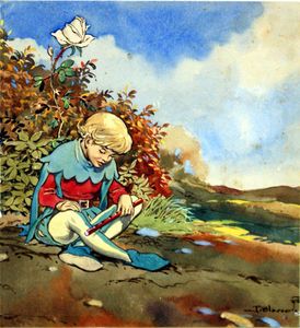 Babes in the Wood: Alone Again, Or? art by Jesus Blasco