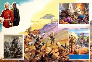 Boer War art by Severino Baraldi