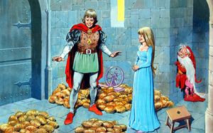 Rumpelstiltskin: With a Little Help from my Friend art by Jesus Blasco