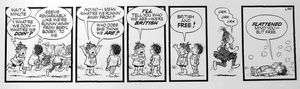 The Perishers daily strip L94 art by Dennis Collins and Maurice Dodd