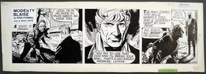 Modesty Blaise: Death In Slow Motion: #5680 art by Neville Colvin