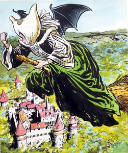Sleeping Beauty: The Witch Escapes art by Jesus Blasco
