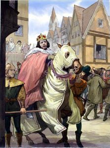 Charles Kean's Richard II art by Ralph Bruce