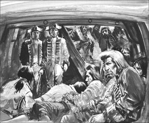 Louis Bougainville - Men and Maps art by Graham Coton