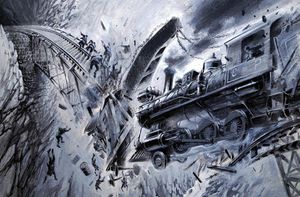 A Bridge Too Far art by Graham Coton