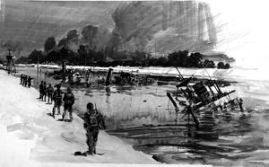 Crisis! The Suez Affair art by Graham Coton