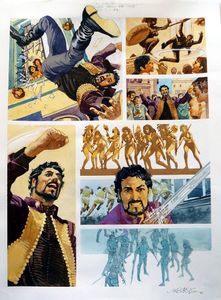 Nikolai Dante Deadlier Than the Male part 2 page 4 art by John M Burns