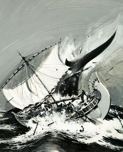 Stories of the Sea: The First Mariners art by Graham Coton