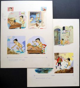 Pinocchio - Jiminy Cricket art by Sergio Cavina