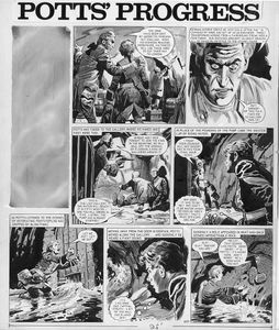 Potts' Progress 19 art by Cecil Doughty